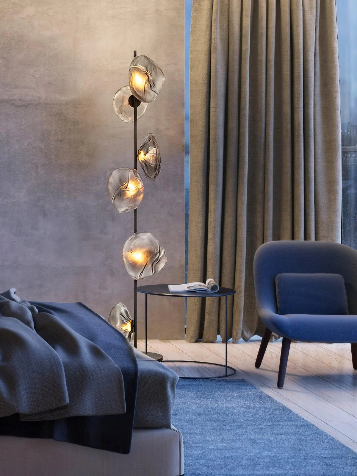 Glass Petals Floor Lamp – Glass detail 21
