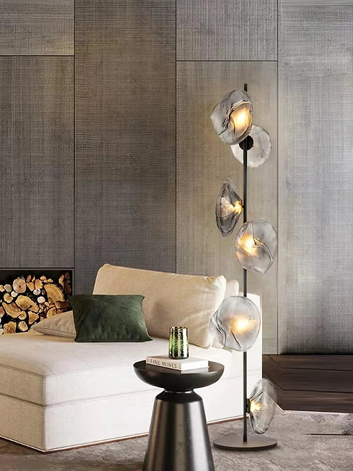 Glass Petals Floor Lamp – Glass detail 24