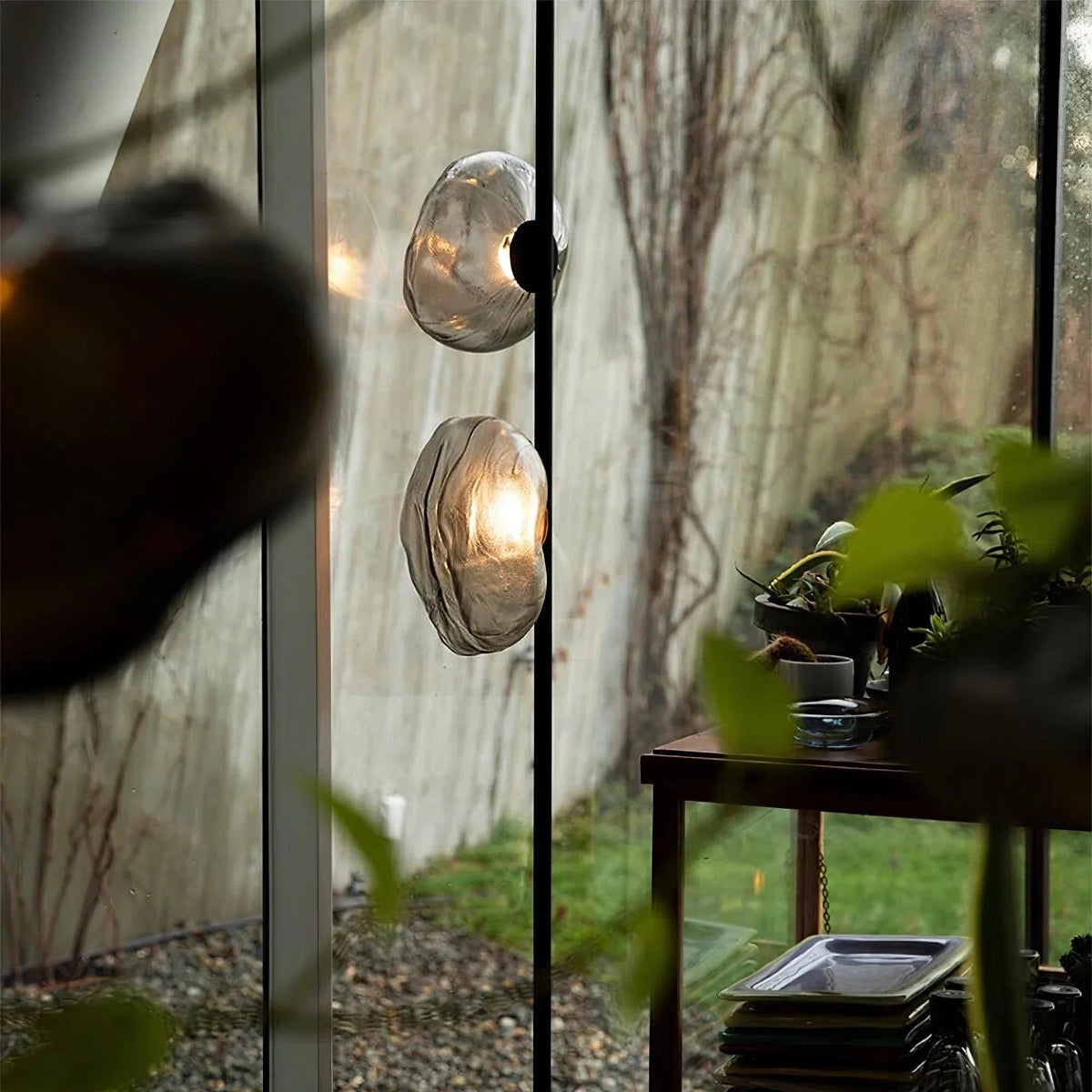 Glass Petals Floor Lamp – Glass detail 6