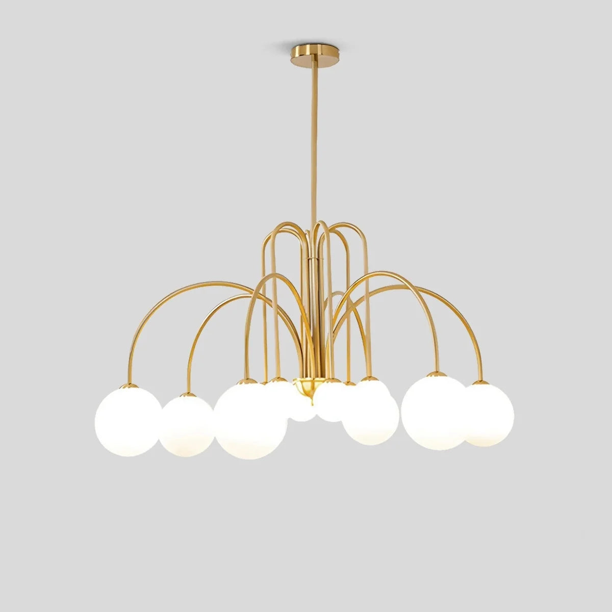 Avi Double Layer Glass Chandelier – Glass detail 32