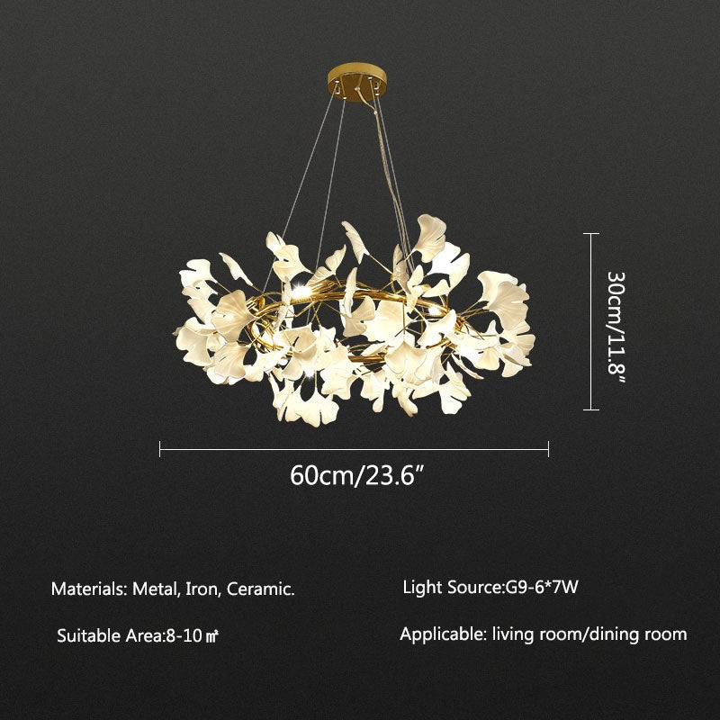 Ginkgo Chandelier-C Hanging Light Fixtures – detail 11