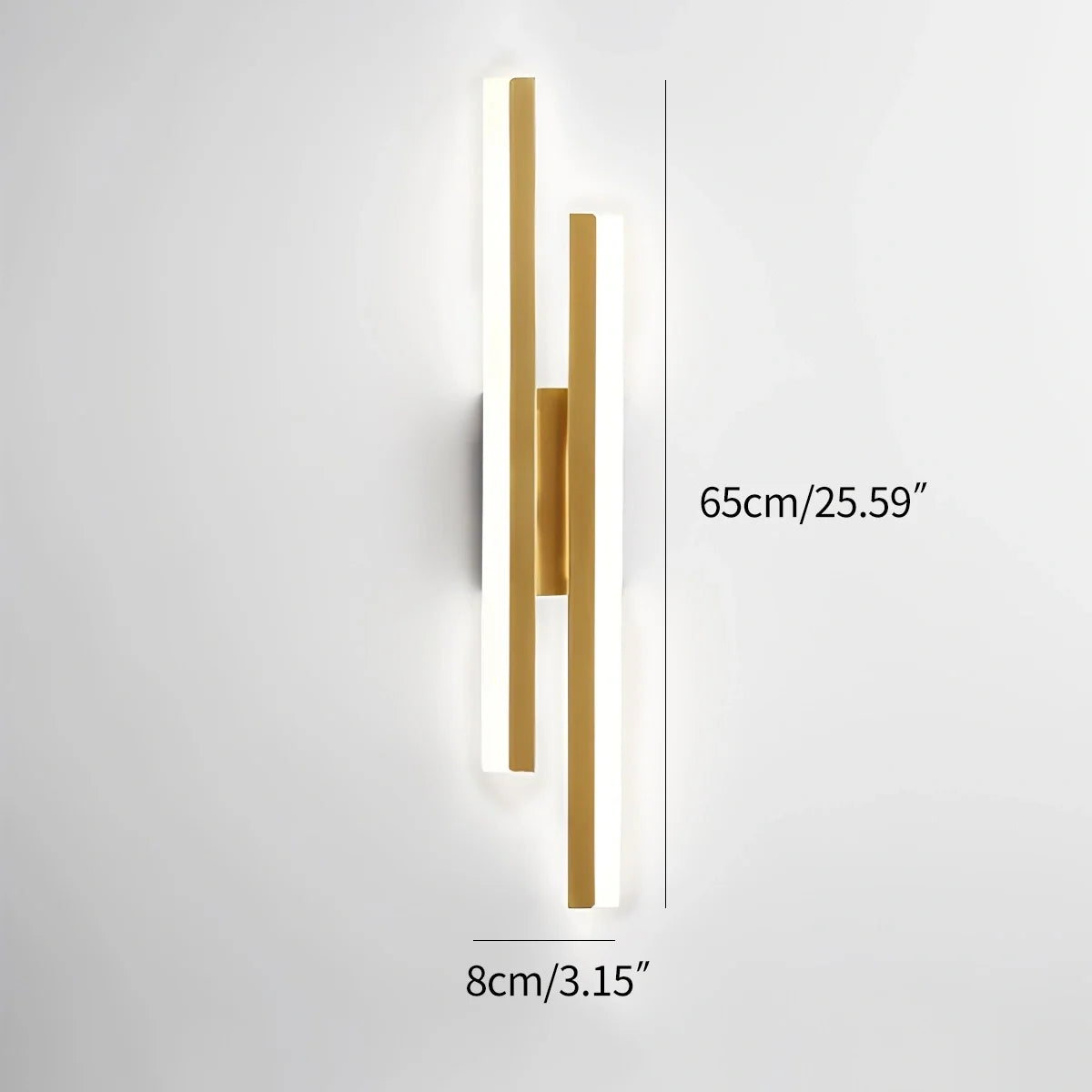 Alana Minimalist H-Shaped Wall Lamp – detail 21