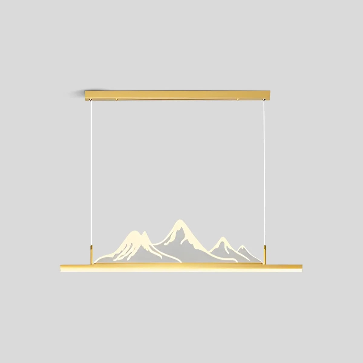 Designer Mountain Shape LED Pendant Light – detail 12