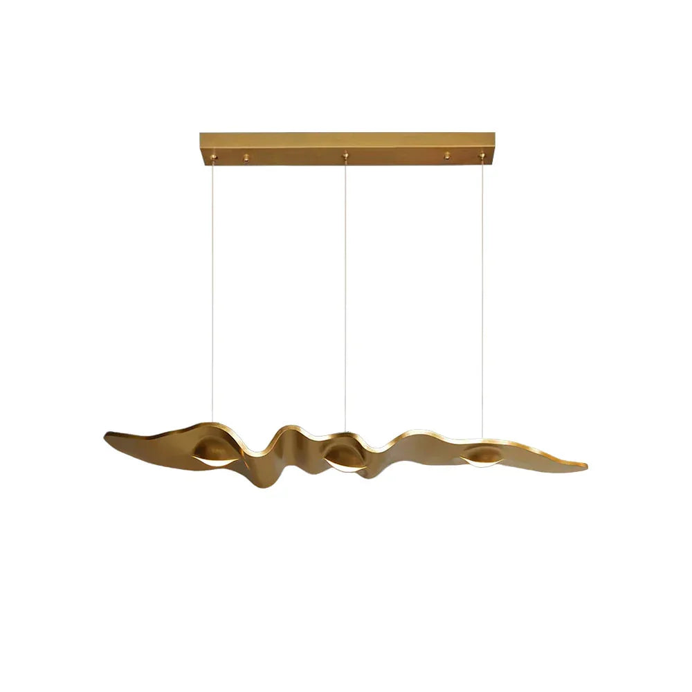 Gold Ribbon Chandelier – detail 25
