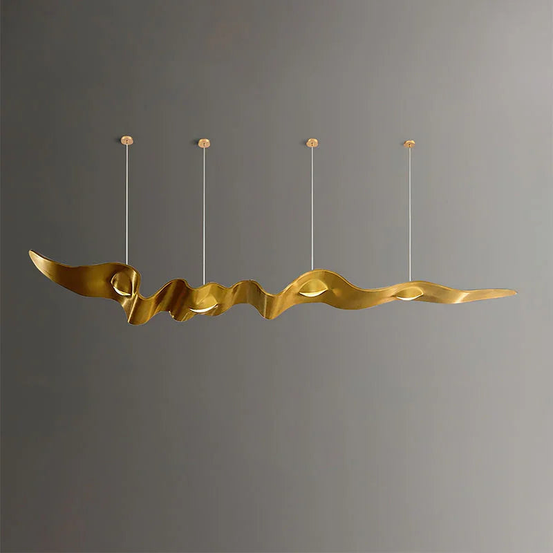 Gold Ribbon Chandelier – detail 20