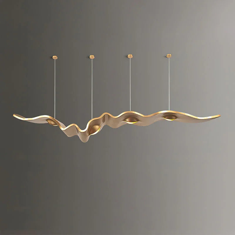 Gold Ribbon Chandelier – detail 21