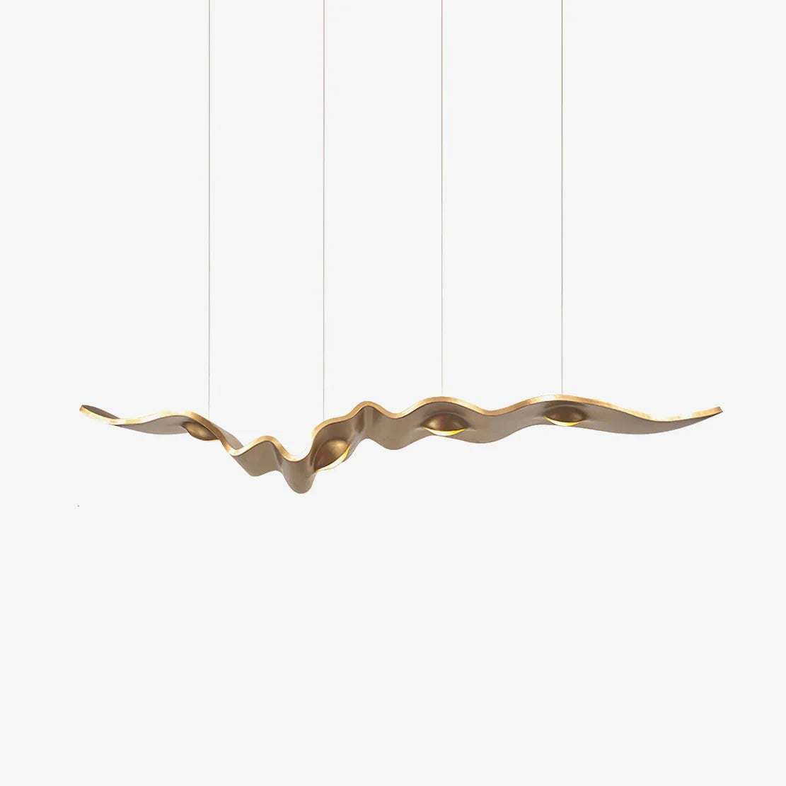 Gold Ribbon Chandelier – detail 27