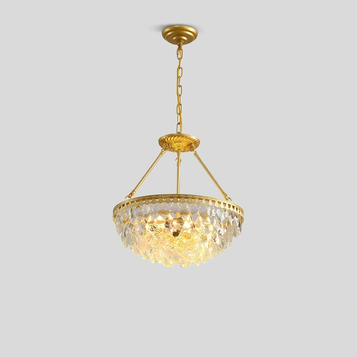 Crown Crystal Led Chandelier – Crystal detail 12
