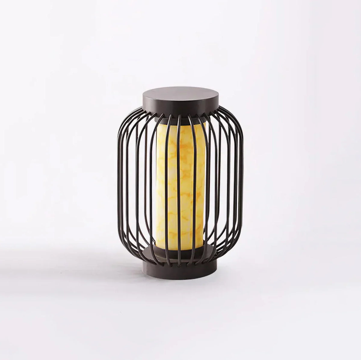 Birdcage Graydon Outdoor Alabaster Table Lamp – Alabaster detail 16