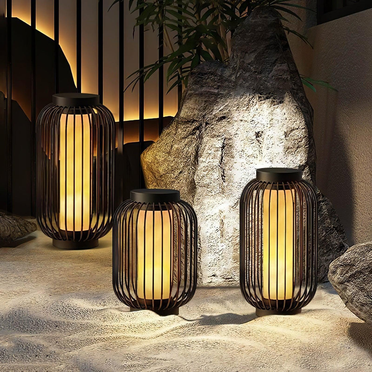 Birdcage Graydon Outdoor Alabaster Table Lamp – Alabaster detail 13