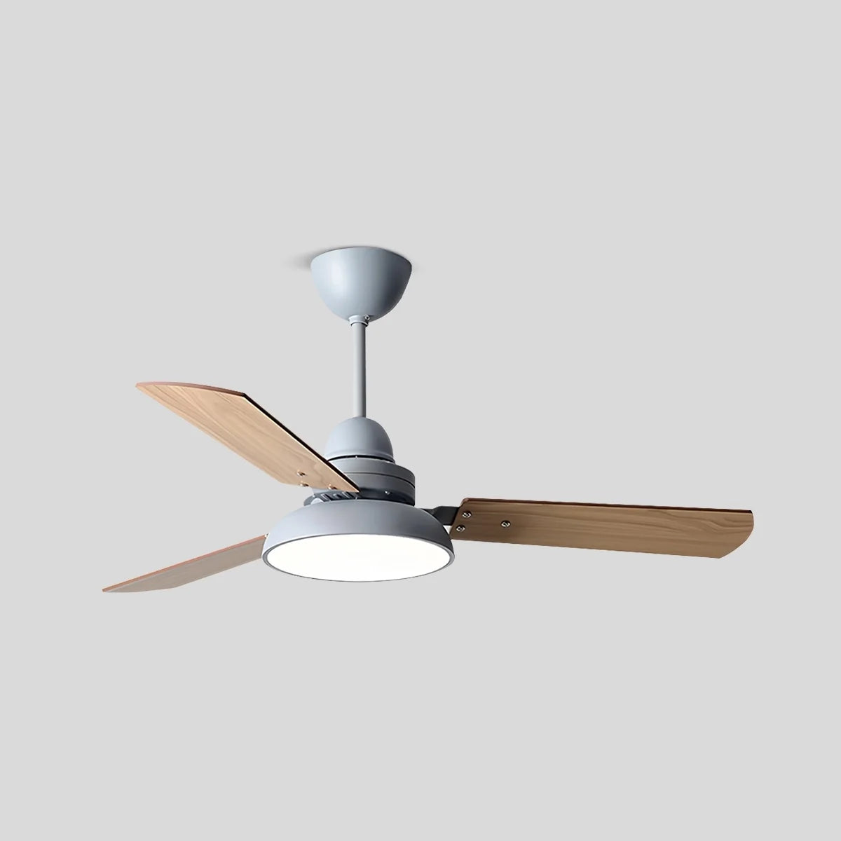 Modern Minimalist Three Leaf Ceiling Fan Light – detail 11