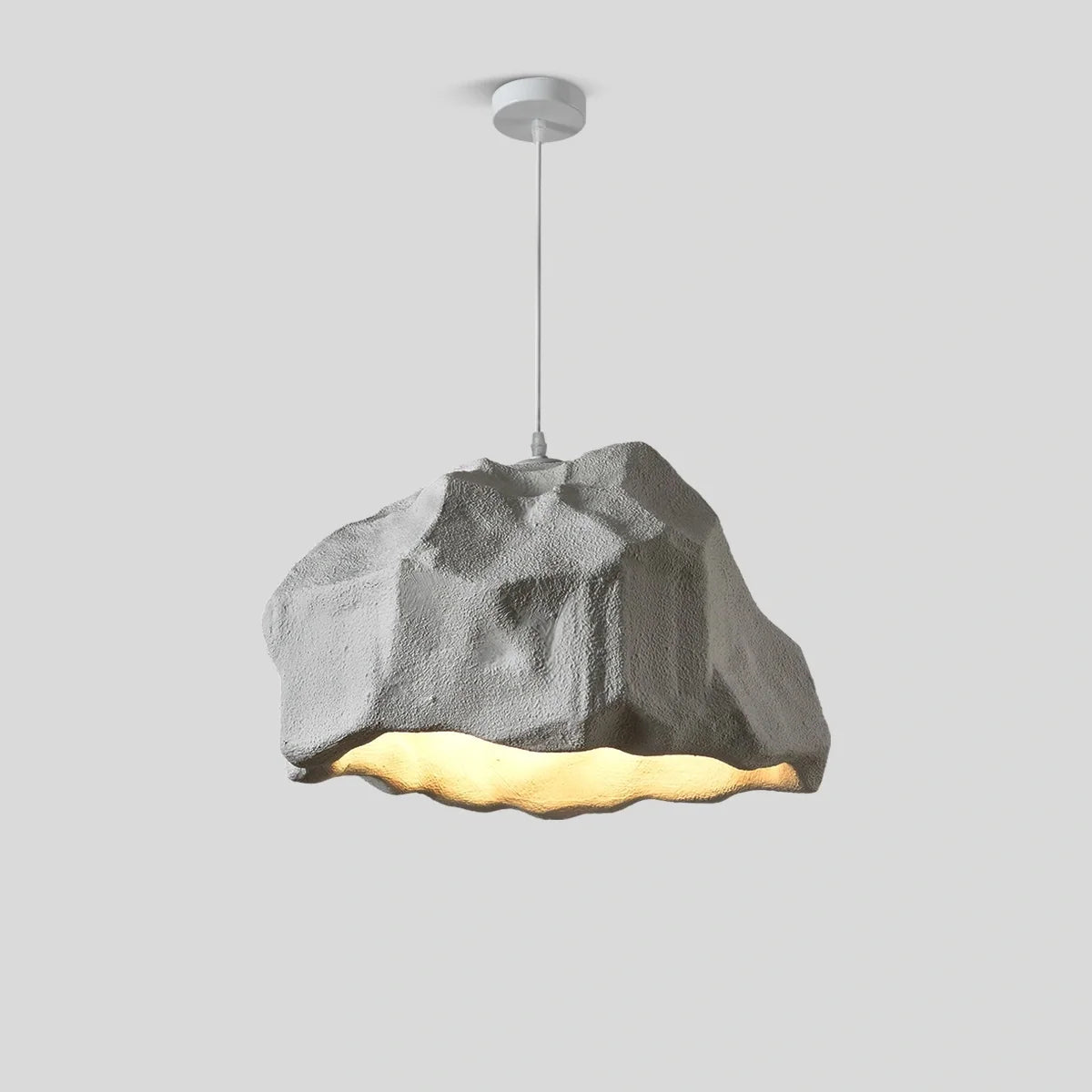 Creative Rock Shaped Pendant Light for Dining Room – detail 8
