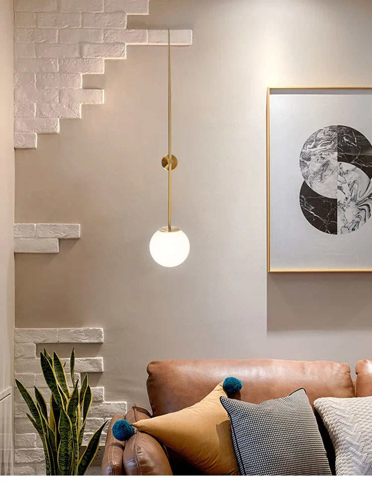 Wall Lights Glass Ball LED Nordic Indoor Lighting Fixturte