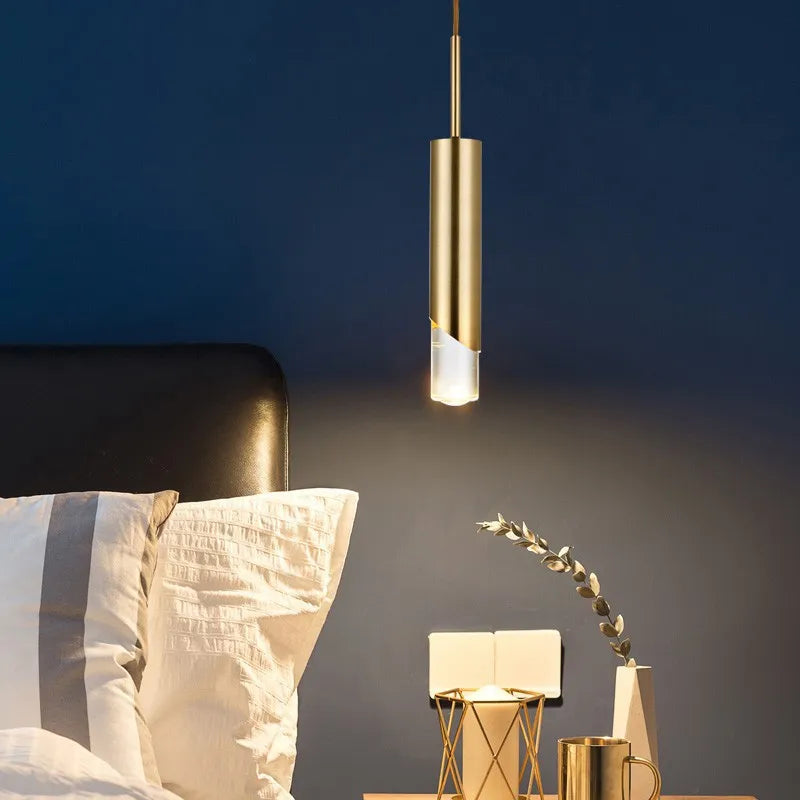 Pendant Light LED Gold Nordic Minimalist Hangling