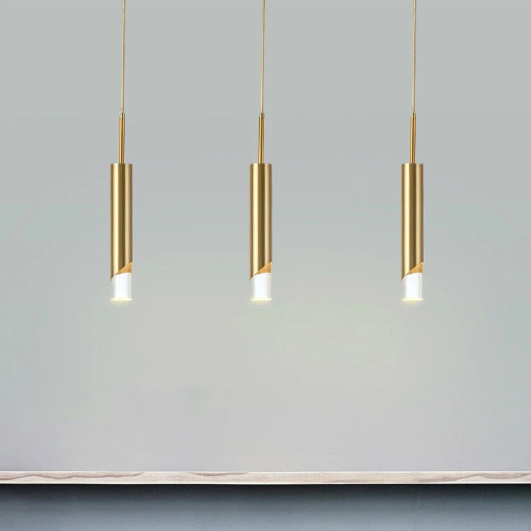 Pendant Light LED Gold Nordic Minimalist Hangling