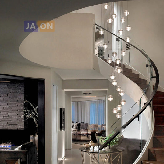 Home Ball Drop G4 LED Chandelier Hanging Lamps Pendant