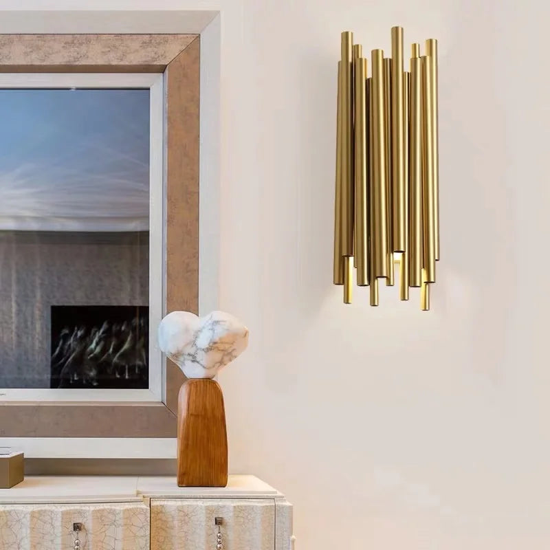 Wall Lamp Nordic Gold