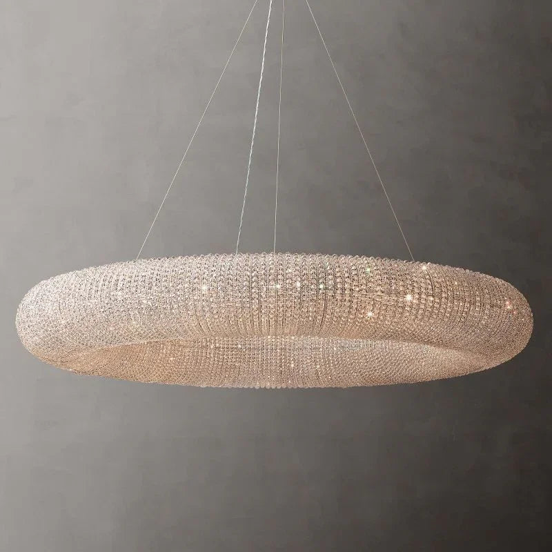 Crystal Smoked Chandelier – Crystal detail 2