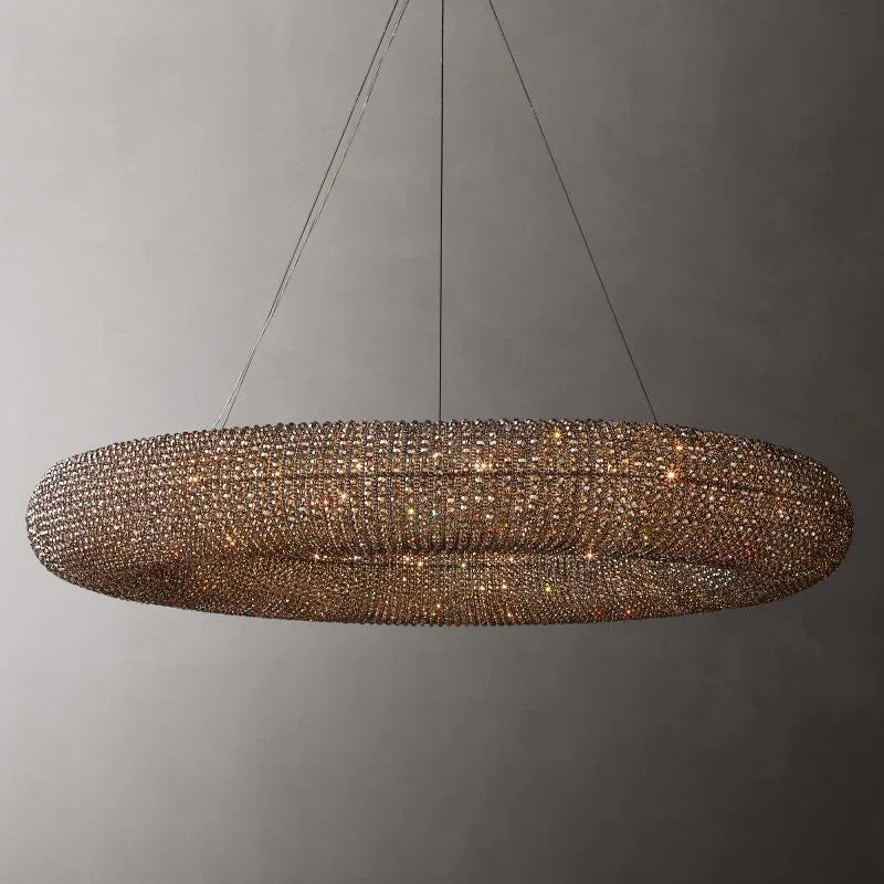 Crystal Smoked Chandelier – Crystal detail 5