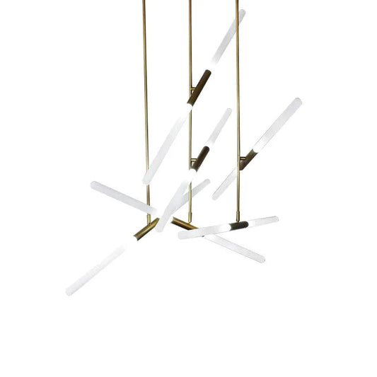 Hash Linear Suspension Glass Pendant Light