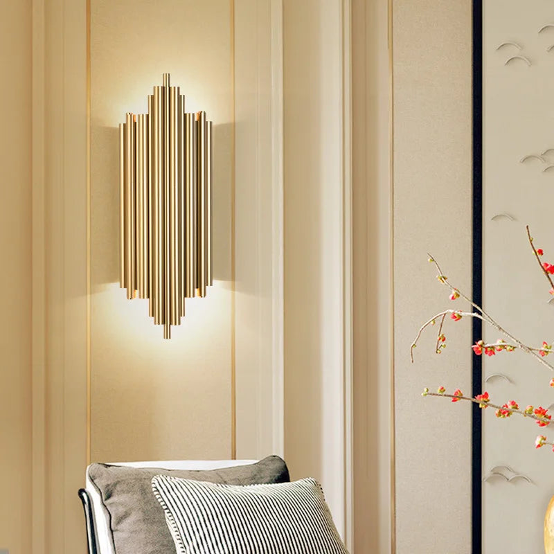 Wall Lamp Nordic Gold