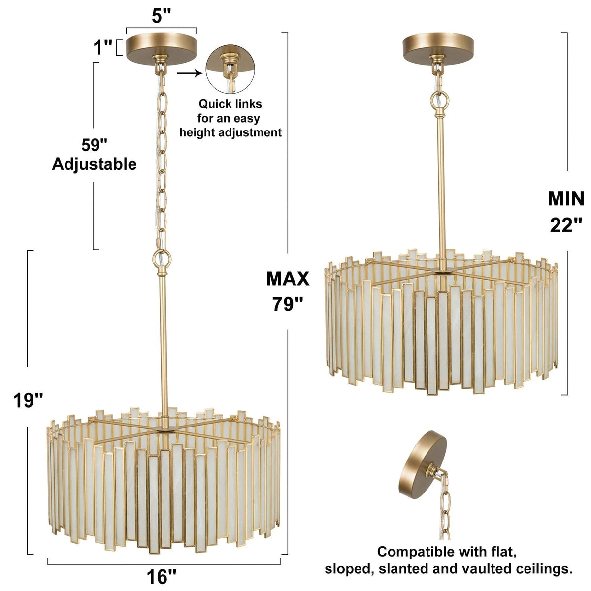 Hemaaolay Glass Chandelier – Glass detail 22
