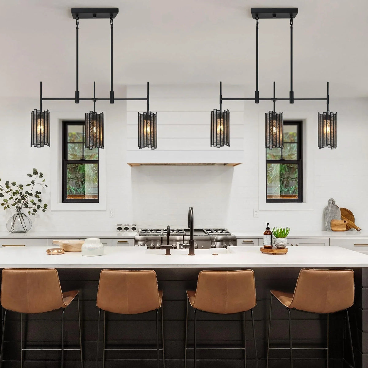 Hemaaolay Colored Glass Chandelier – Glass detail 13