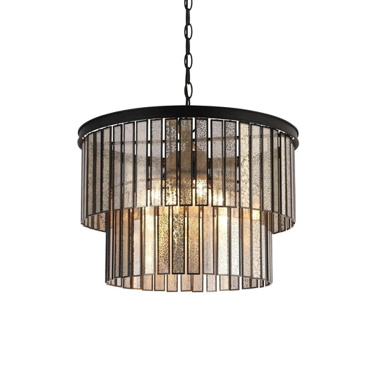 Hemaaolay Colored Glass Chandelier