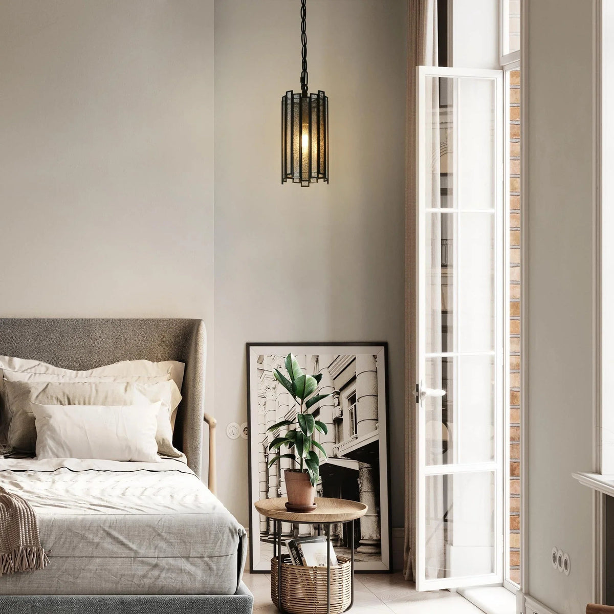 Hemaaolay Colored Glass Pendant Light – Glass detail 5