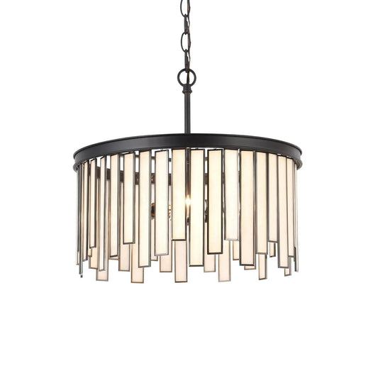 Hemaaolay Drum Glass Chandelier