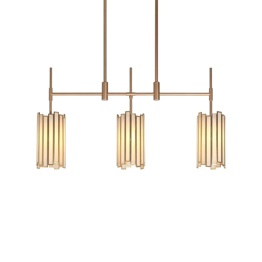 Hemaaolay Gold Glass Chandelier