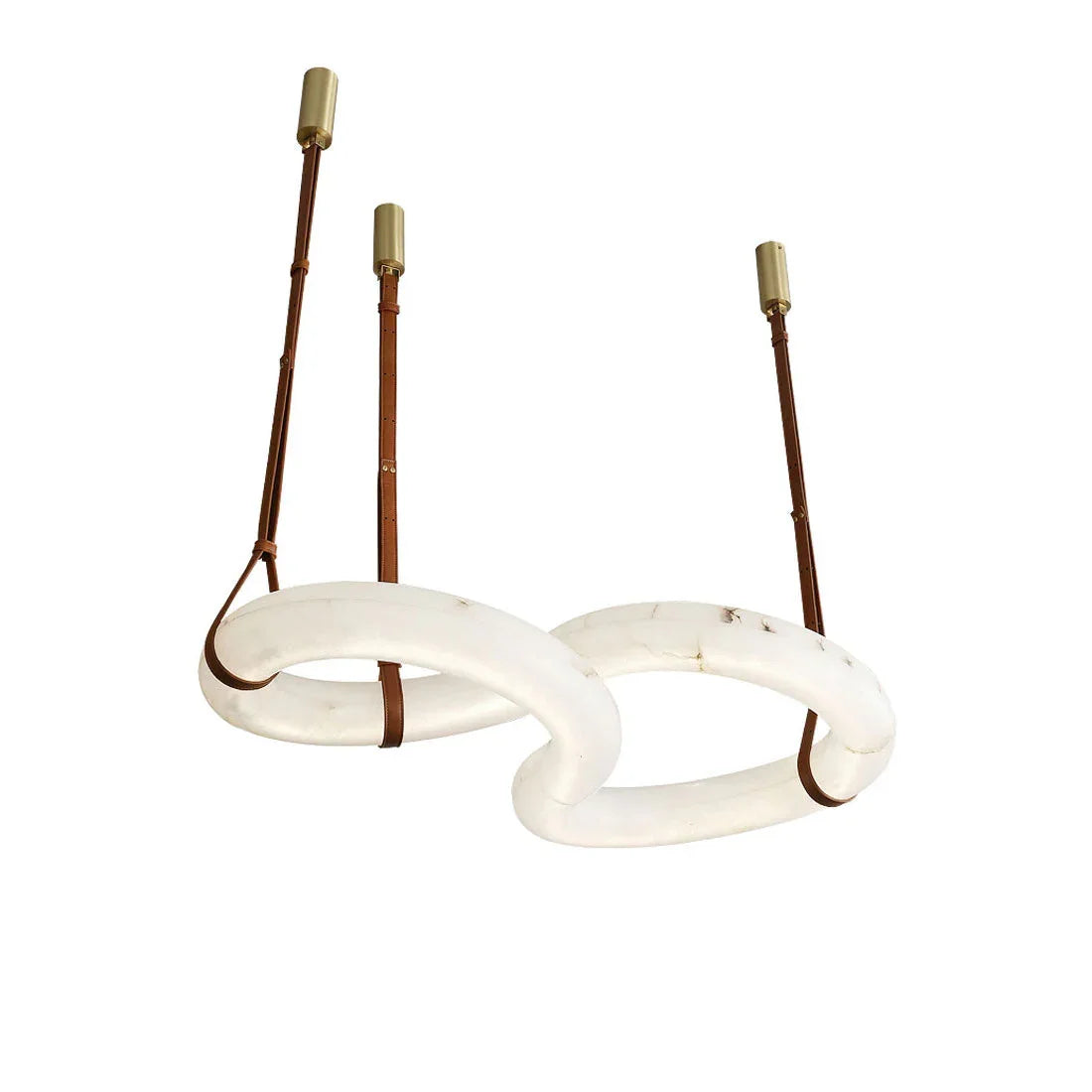 Loop Hanging Alabaster Light – Alabaster detail 15