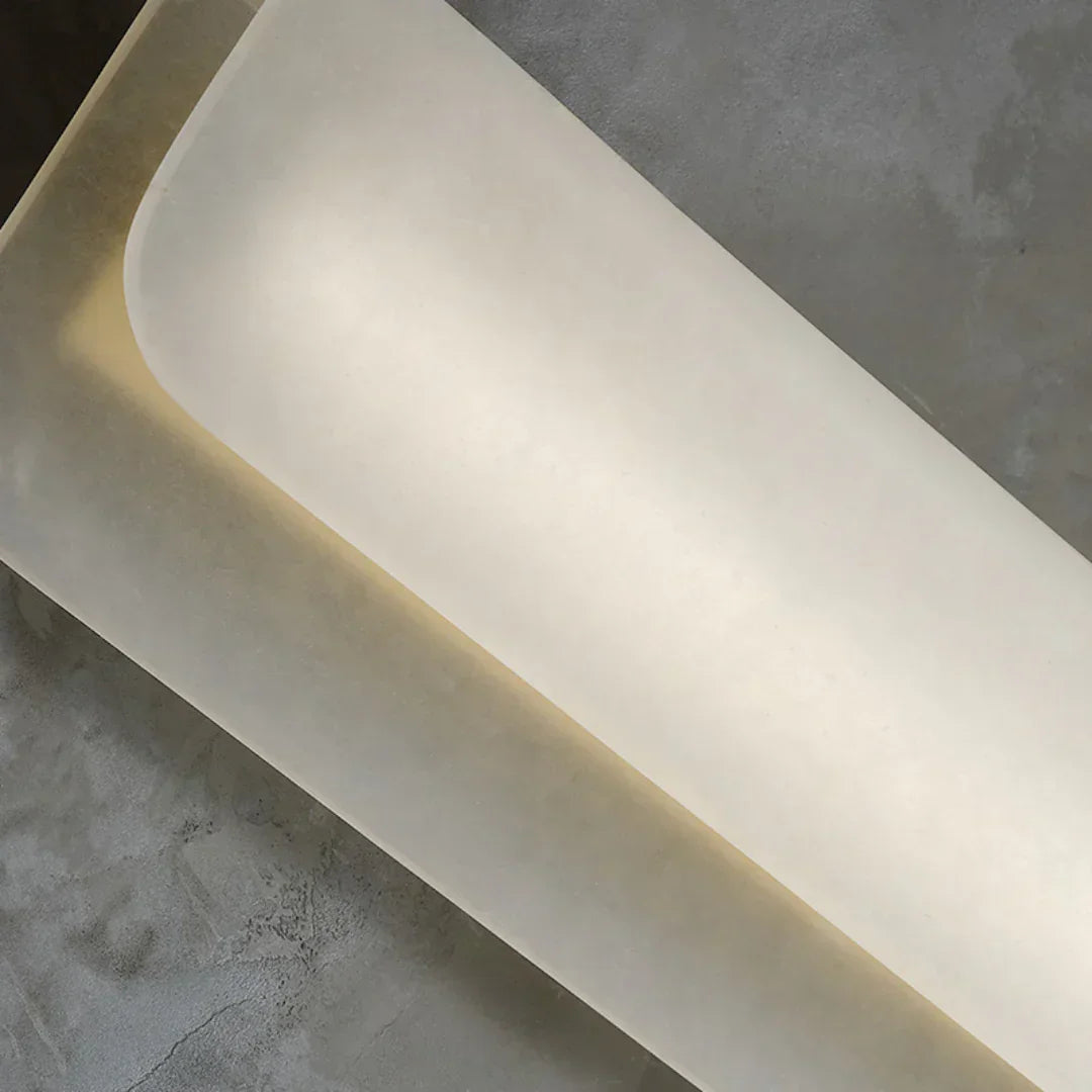 Jorge White Alabaster Wall Lamp – Alabaster detail 12