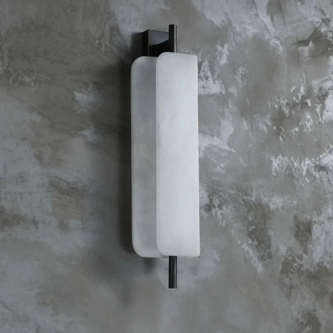 Jorge White Alabaster Wall Lamp – Alabaster detail 14