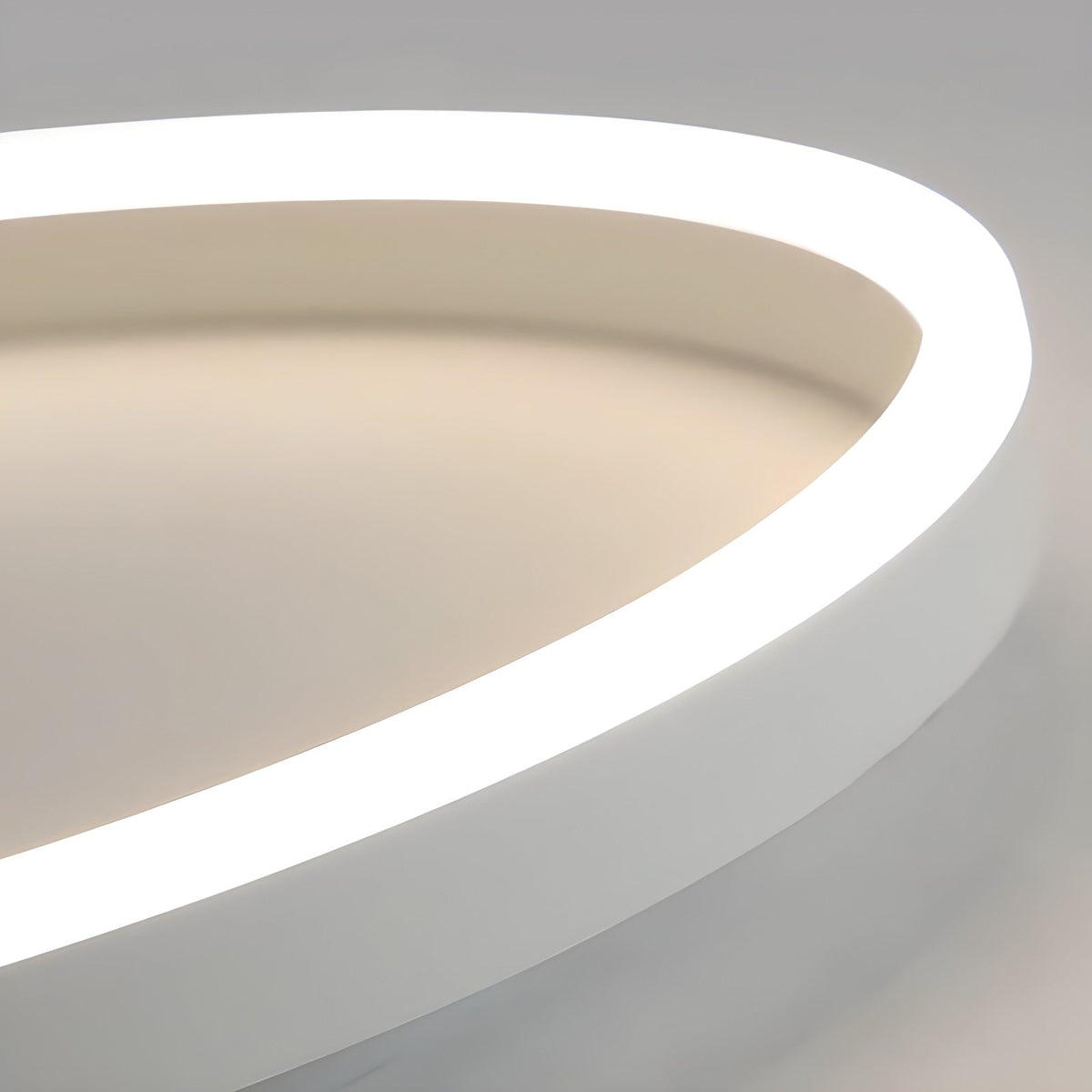 Nordic Circular LED Ceiling Lamp for Bedroom – detail 17