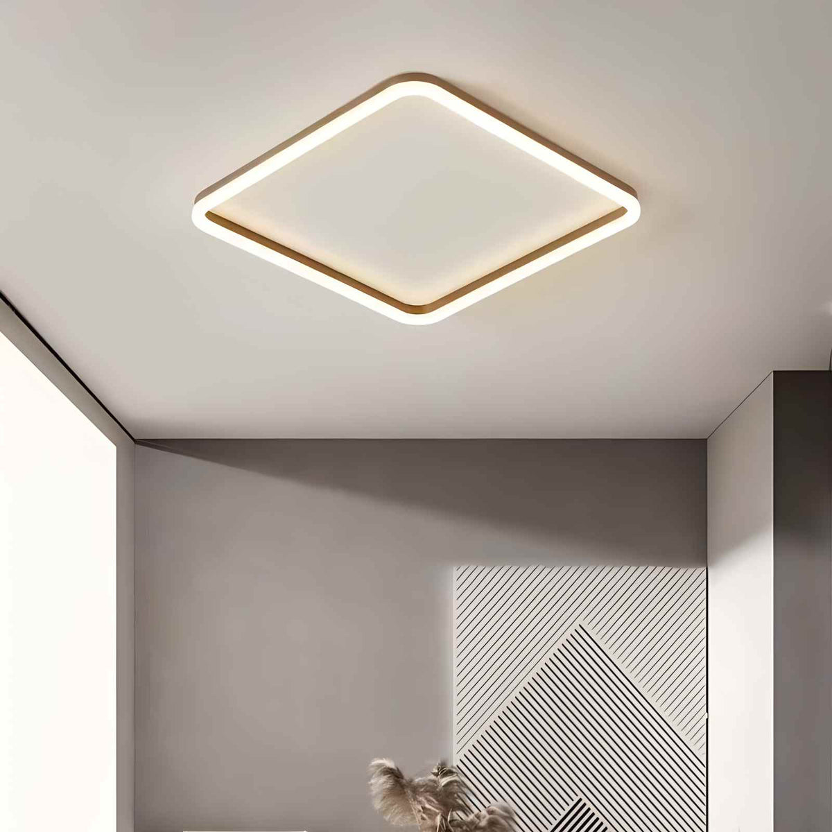 Modern Minimalism LED Square Ceiling Light – detail 11