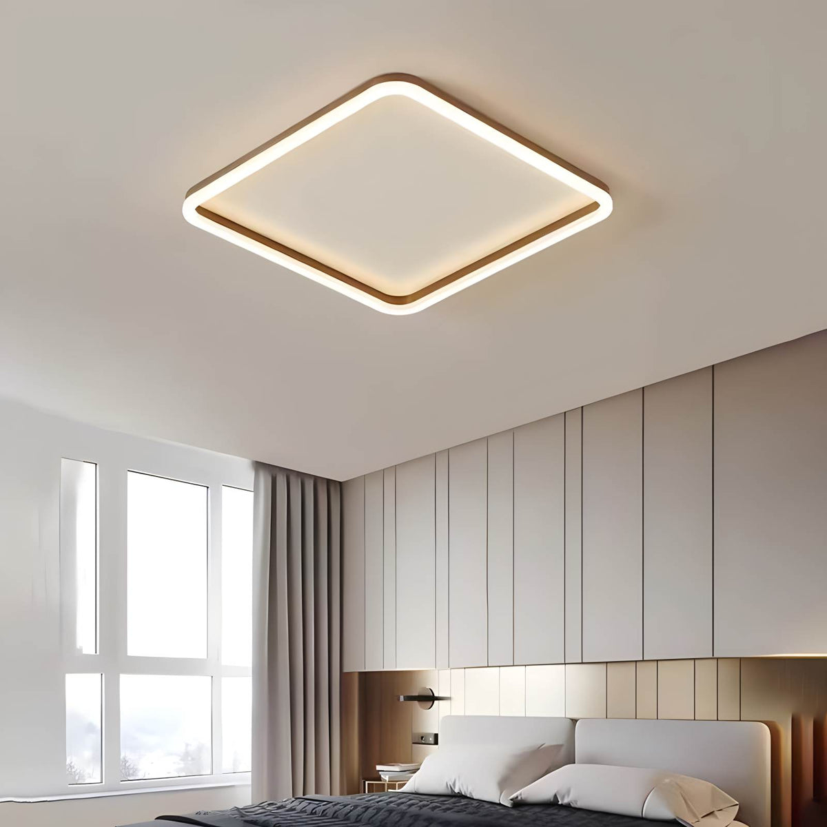 Modern Minimalism LED Square Ceiling Light – detail 12