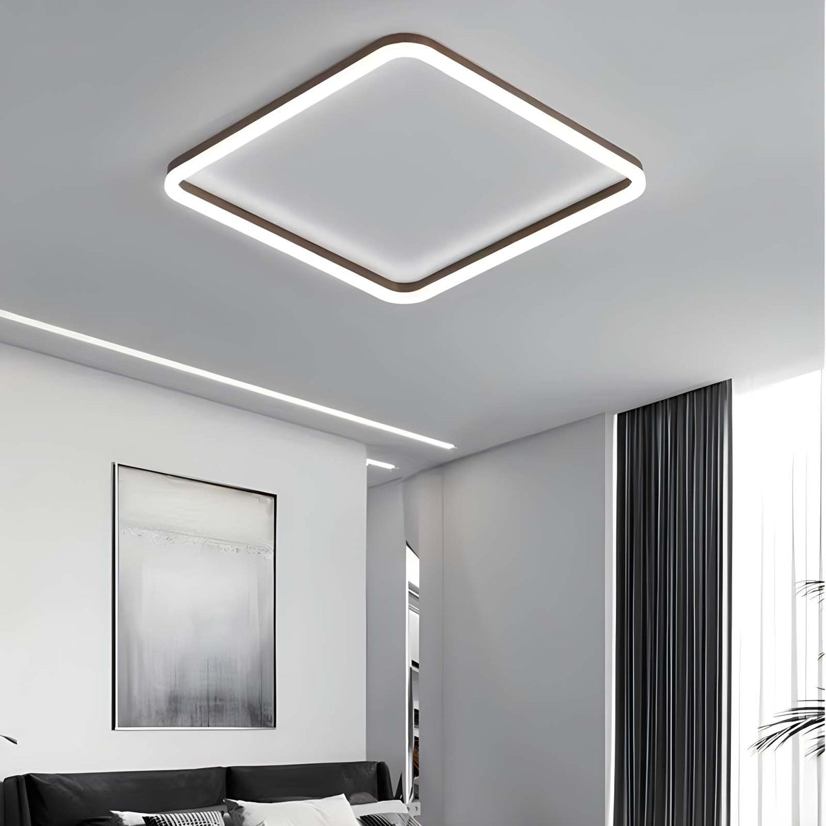 Modern Minimalism LED Square Ceiling Light – detail 10