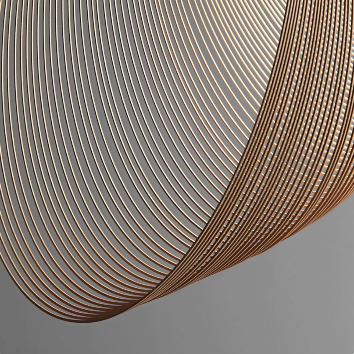Art Irregular Wooden Deco Pendant Light – detail 15