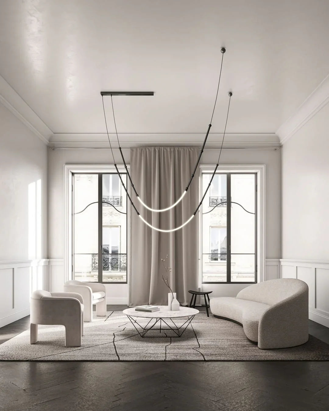Leda Iron Chandelier – Iron detail 17