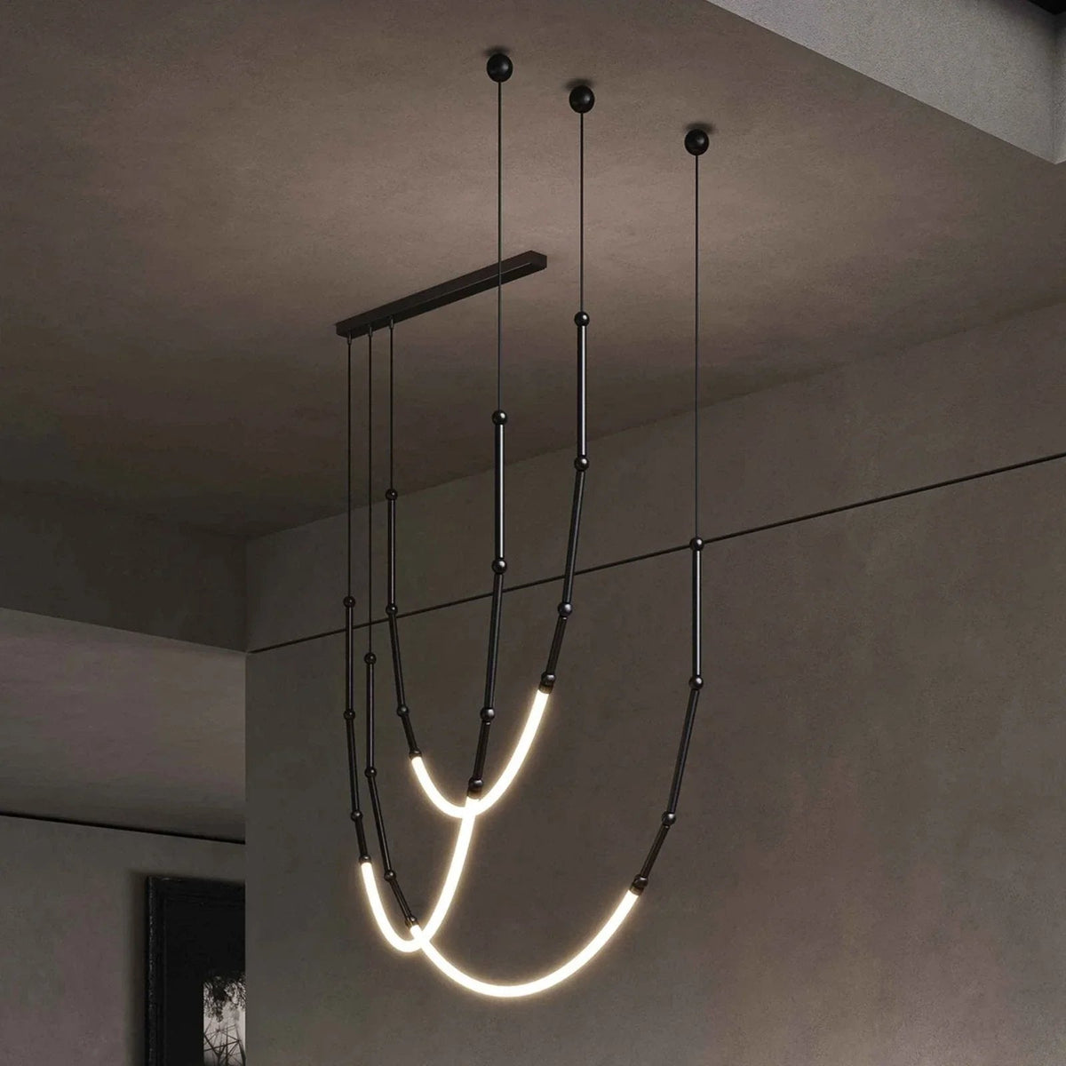 Leda Iron Chandelier – Iron detail 2