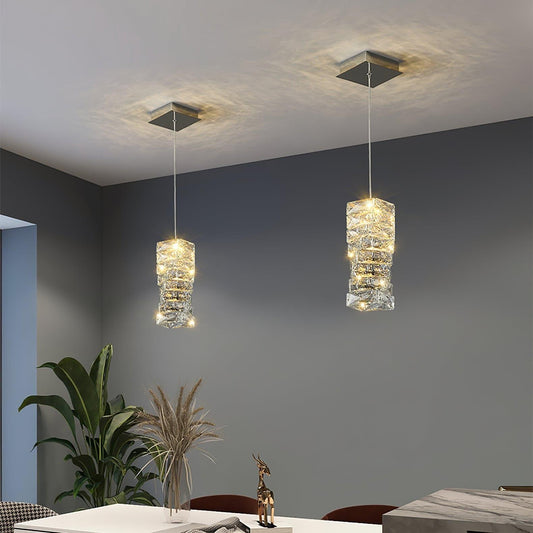 Leuchten Crystal Pendant Lamp for Dining Room