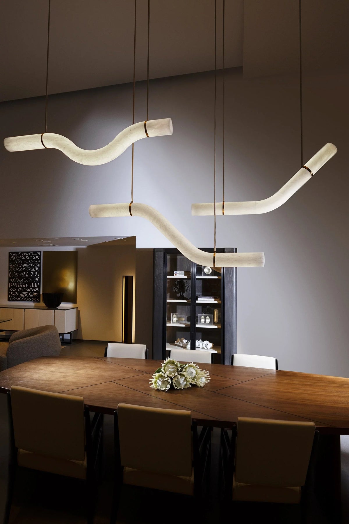 Liberty Alabaster Pendant Light – Alabaster detail 6