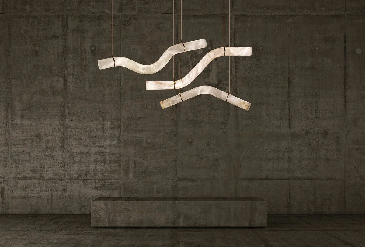 Liberty Alabaster Pendant Light – Alabaster detail 13