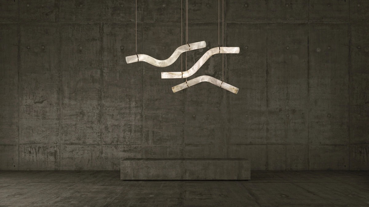 Liberty Alabaster Pendant Light – Alabaster detail 16