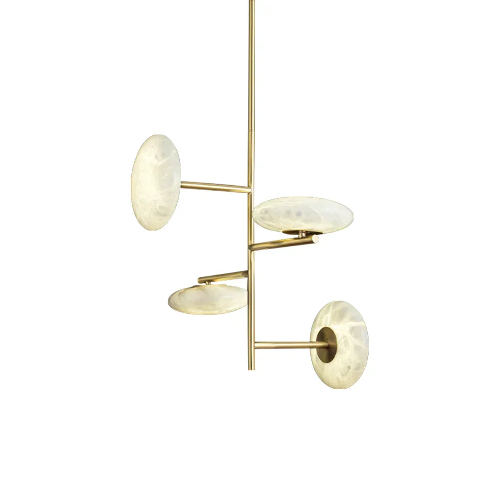 Light Alabaster Chandelier