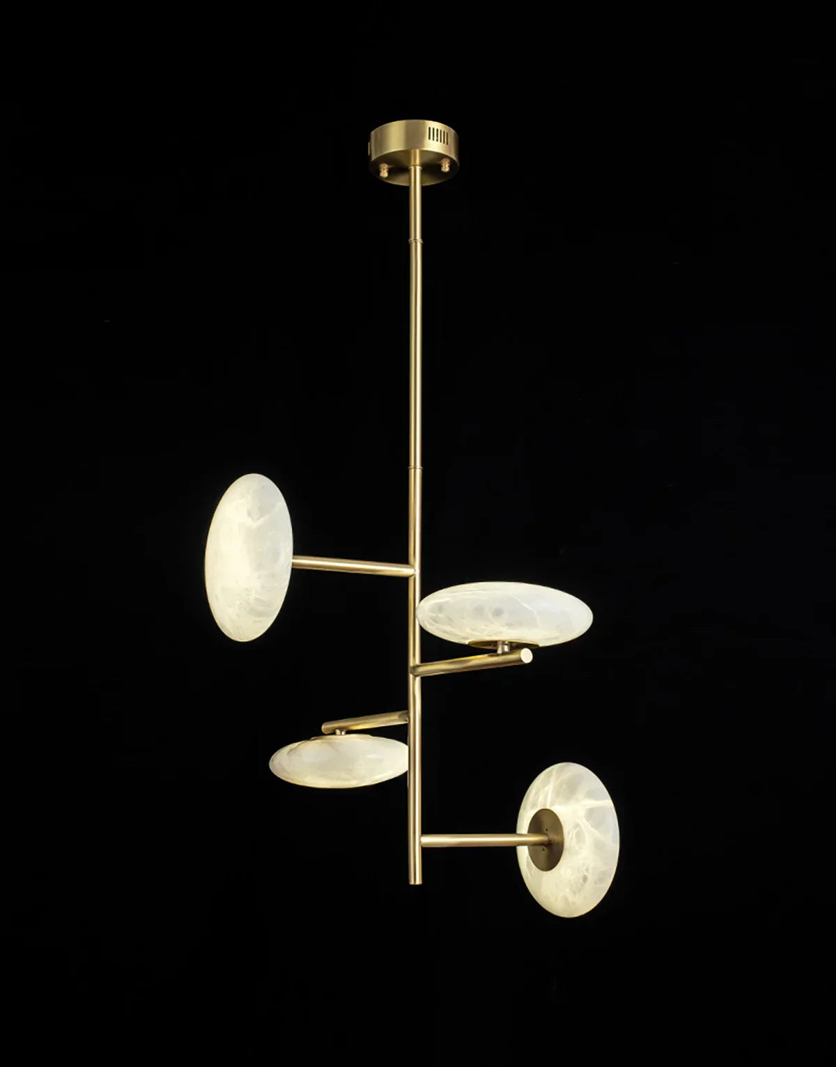 Light Alabaster Chandelier – Alabaster detail 8