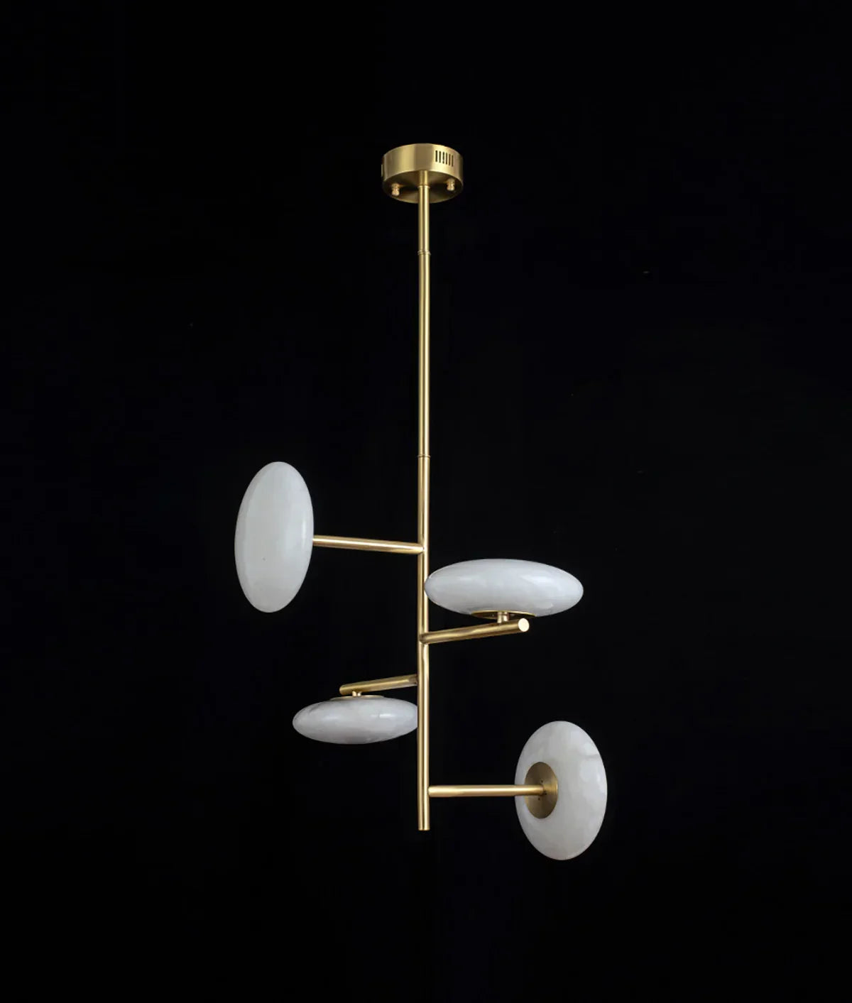 Light Alabaster Chandelier – Alabaster detail 9