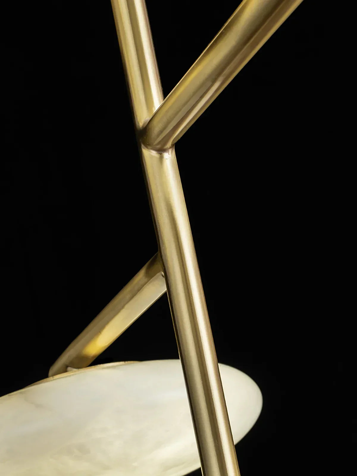 Light Alabaster Chandelier – Alabaster detail 11