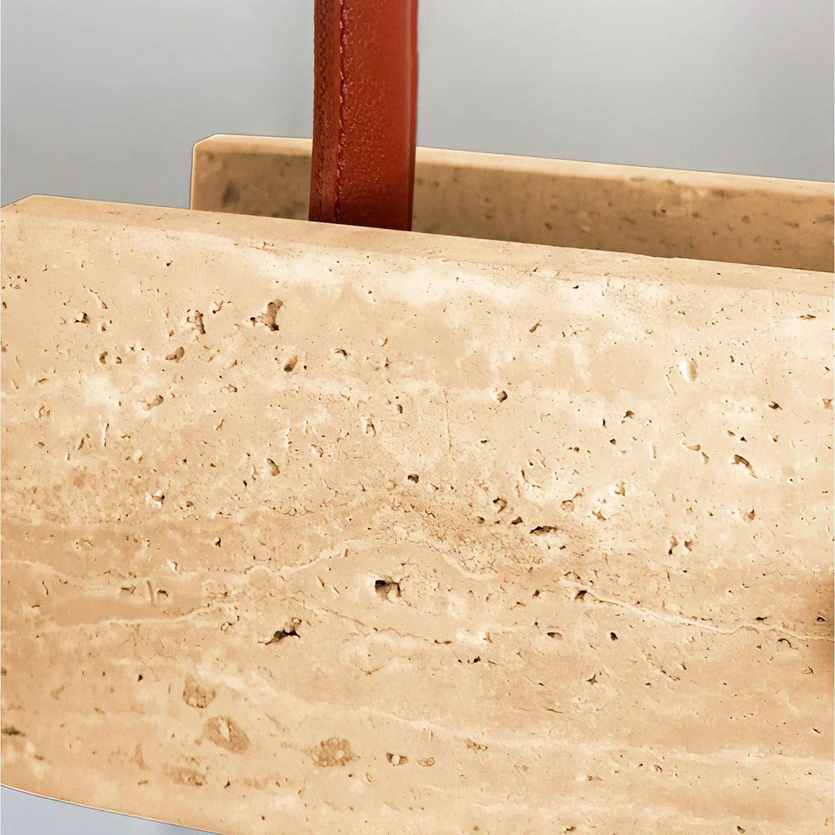 Linear Tile Travertine Pendant Lamp – Travertine detail 6